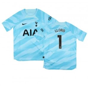 Tottenham Hotspur Hugo Lloris #1 Brankářské Dětské Domácí dres komplet 2023-24 Krátký Rukáv (+ trenýrky)